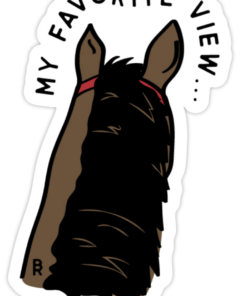 My Favorite View Sticker