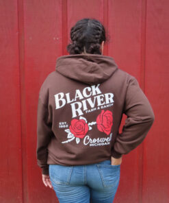 Rose Hoodie - Back