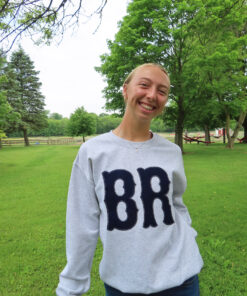 BR Applique Crewneck Sweatshirt