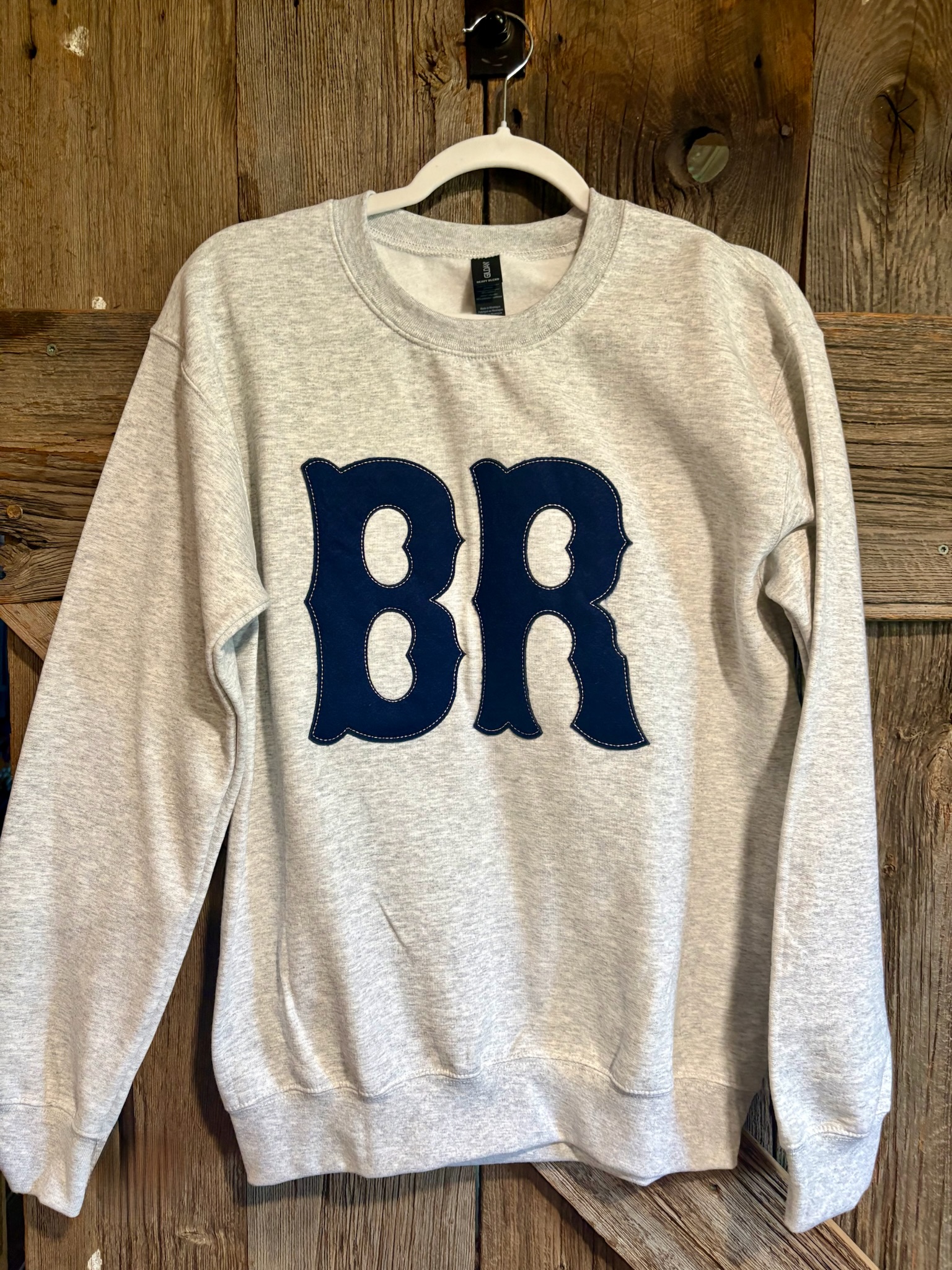BR Applique Crewneck Sweatshirt
